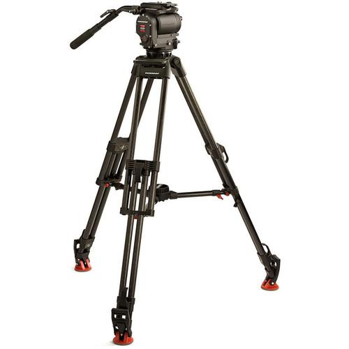 OConnor Ultimate 1030D Fluid Head & 30L CF Tripod with Mid-Level Spreader & Case