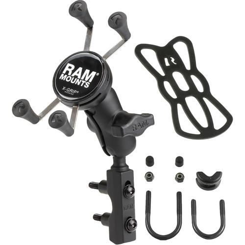 RAM MOUNTS Short X-Grip Mount for Motorcycle