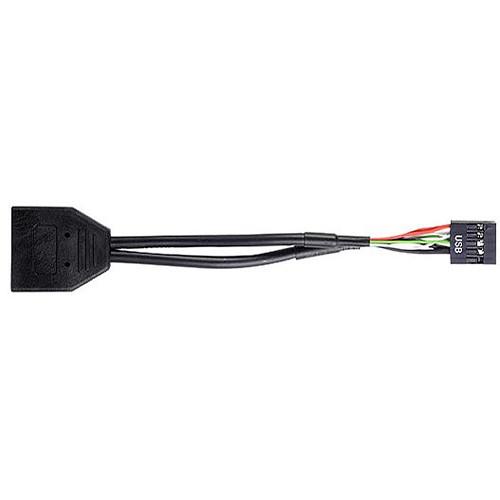 SilverStone Internal 19-Pin USB 3.0 to USB 2.0 Adapter Cable