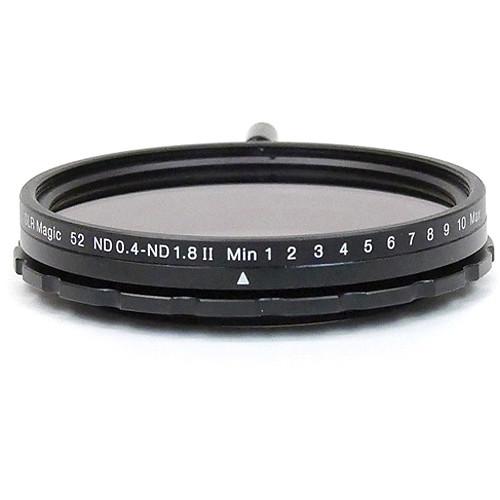 SLR Magic 52mm Self-Locking Variable Neutral Density 0.4 to 1.8 Filter