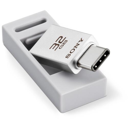 Sony 32GB USB 3.0 Type-C USB Type-A Dual-Connection Flash Drive