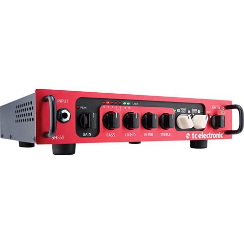TC Electronic BH550 Bass Amplifier with TonePrint and Tuner