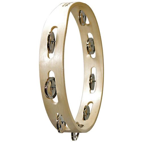 Tycoon Percussion Single Row Wooden Tambourine