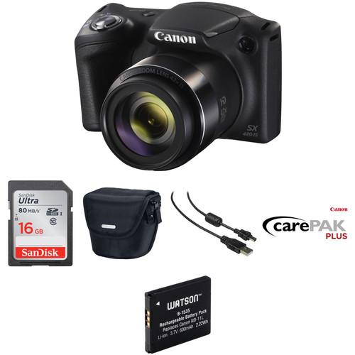 Canon PowerShot SX420 IS Digital Camera Deluxe Kit