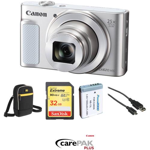 Canon PowerShot SX620 HS Digital Camera Deluxe Kit