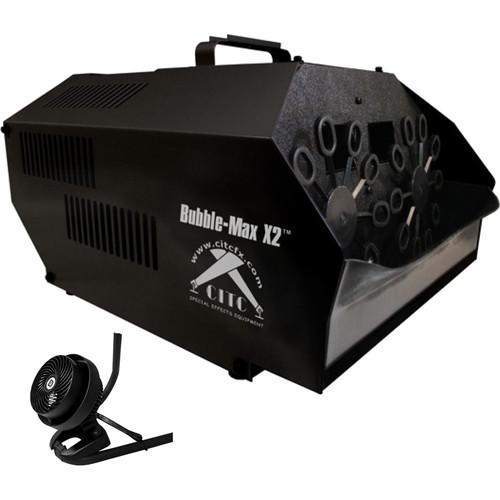 CITC Bubble Max X2 System with Machine, Stand, and Fan