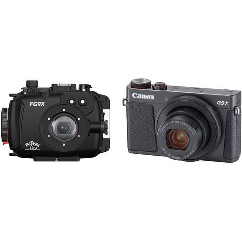 Fantasea Line FG9X Underwater Housing and Canon PowerShot G9 X Digital Camera Kit