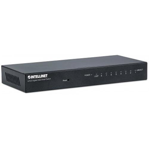 Intellinet 8-Port Gigabit Web-Smart Switch