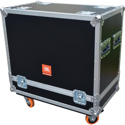 JBL BAGS PRX Flight Case with Orange Wheels for Two PRX712 Speakers