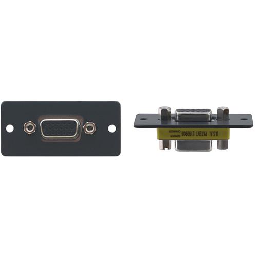 Kramer 15-Pin Sub-D HD Female to 15-Pin Sub-D HD Male Wall Plate Insert