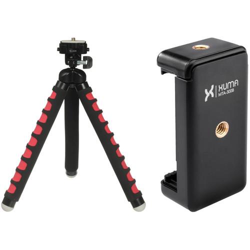 Magnus Bendable Tabletop Tripod with Smartphone Mount