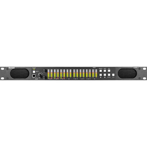 Marshall Electronics AR-DM31-B 16-Channel Digital Audio Monitor with Tri-Color LED Bar Graphs