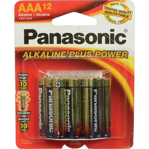 Panasonic AAA 1.5V Alkaline Batteries