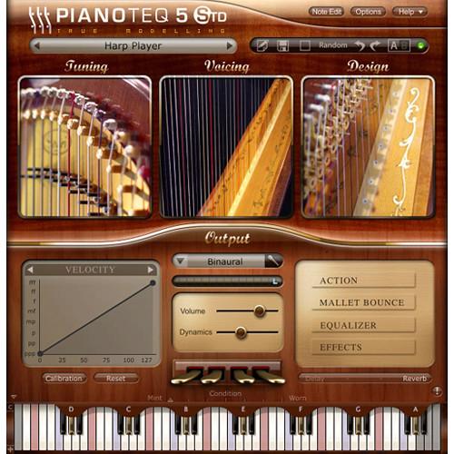 Pianoteq Concert Harp Add-On - For Pianoteq Virtual Piano Software