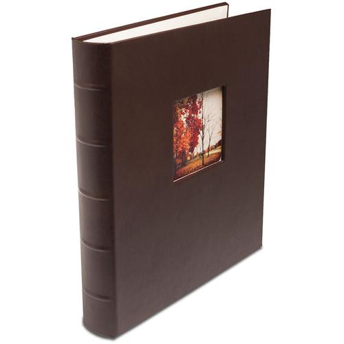 Print File Gallery Leather Presentation S-Series Album with Window