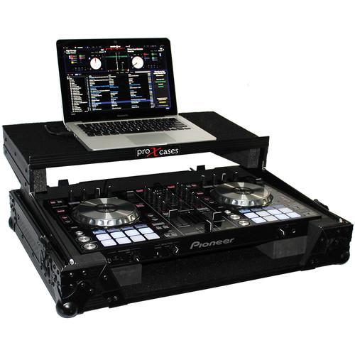 ProX Flight Case For Pioneer DDJ-SR Digital Controller with Laptop Shelf