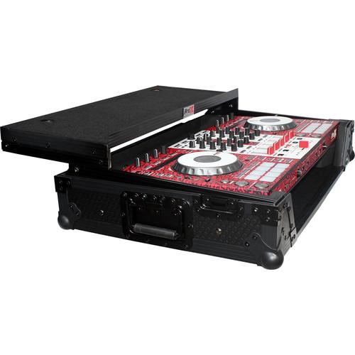 ProX Flight Case For Pioneer DDJ-SX & DDJ-SX2 Controllers with Laptop Shelf and Wheels