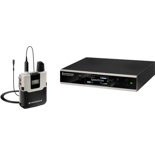 Sennheiser SpeechLine Digital Wireless SL Lavalier Set DW-4-US C Wireless Mic System with Case