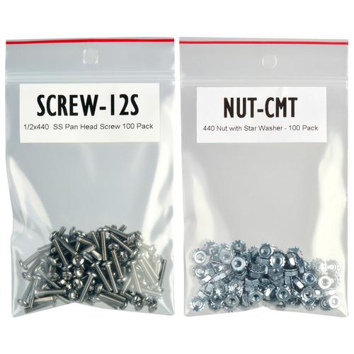 TecNec 12S Pan-Head Screws with Nut & Washers Kit