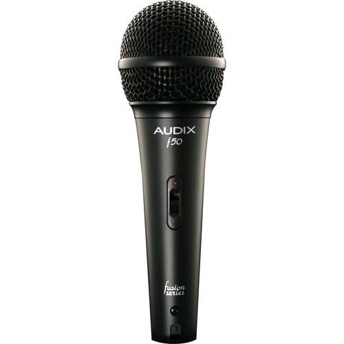 Audix f50S Handheld Cardioid Dynamic Microphone with On Off Switch