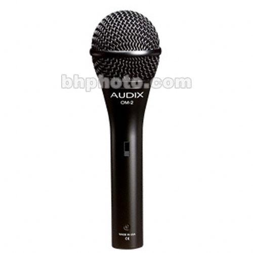Audix OM2S Handheld Hypercardioid Dynamic Microphone with On Off Switch