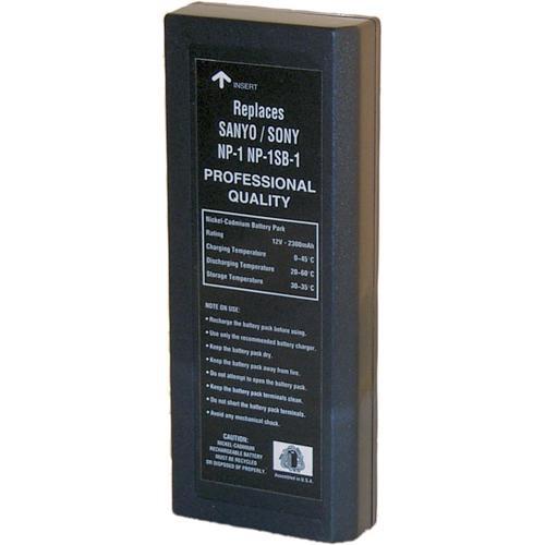 Bescor BP-NP1 NP-1 Style NiCd Battery with 12V 2300 mAh