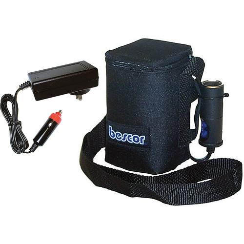 Bescor HP-3XLRATM Starved Electrolyte Battery - 12V 36WH, Cigarette Jack Connector, 6