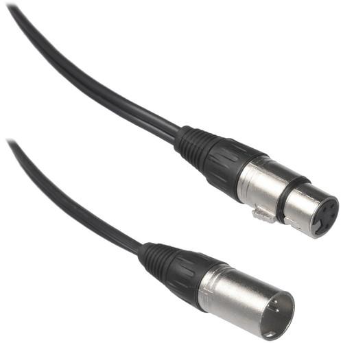 Bescor XLR-5MF 4-Pin XLR Male to Female Power Cable