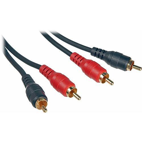 Comprehensive 2 RCA Male to 2 RCA Male Dual Audio Cable - 3