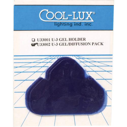 Cool-Lux U3-3002 Daylight Gel and Diffusion Filter Kit for U3 Light Housing