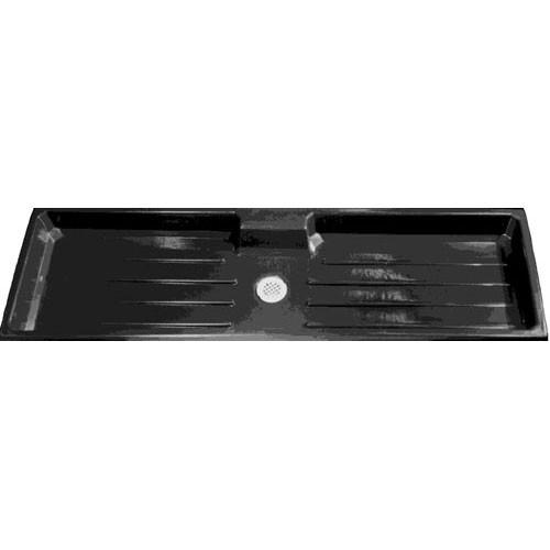 Delta 1 5 Foot Commercial ABS Plastic Sink - Black