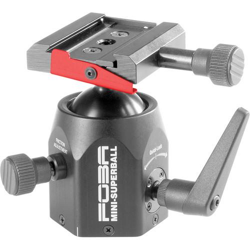 Foba Mini Superball Ballhead with Quick Release - Supports 15.00 lb