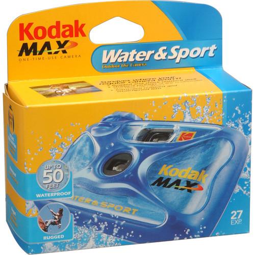 Kodak Water & Sport Waterproof 35mm One-Time-Use Disposable Camera - 27 Exposures