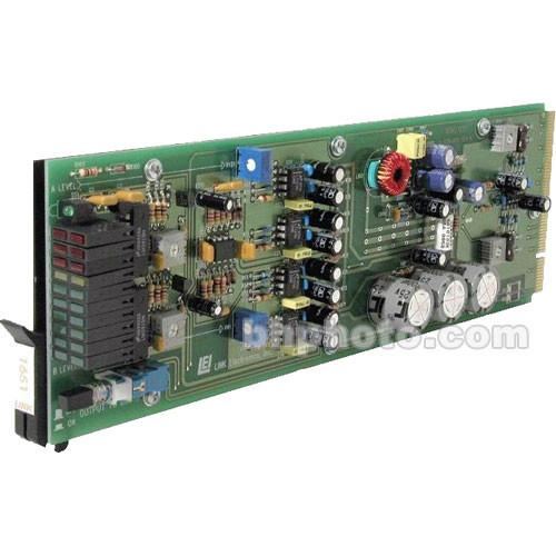 Link Electronics 16511014 1x8 Audio Distribution Amplifier - Mono 1x8, Stereo 1x4, Balanced, Rack Card, Terminal Block Connection