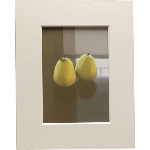 Nielsen & Bainbridge Mat - Fits Gallery and Presentation Frames, 8x10" with 5x7" Opening, Centered
