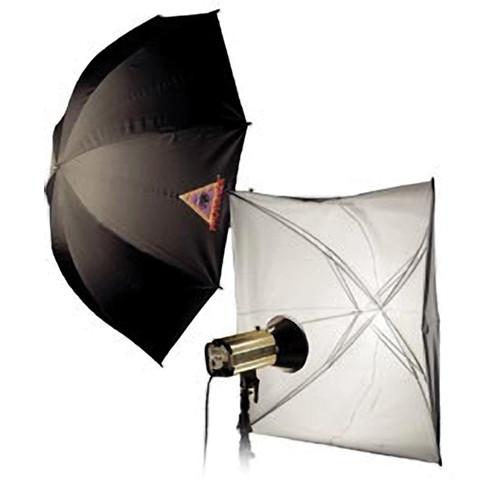 Photoflex Umbrella with Adjustable Ribs - White with Black Backing - 30