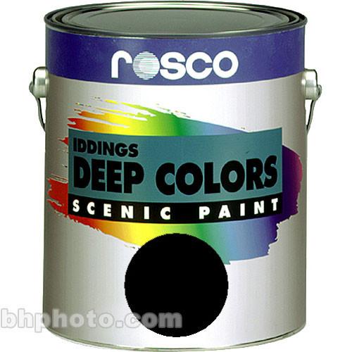 Rosco Iddings Deep Colors Paint - Black - 5 Gal.