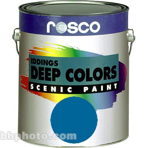 Rosco Iddings Deep Colors Paint - Cerulean Blue - 1 Qt.