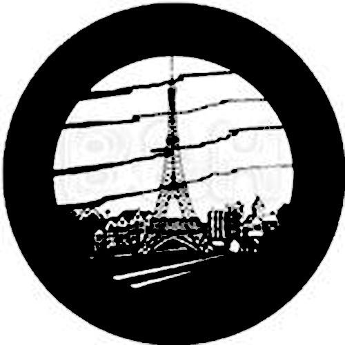Rosco Standard Steel Gobo #7820 - Paris