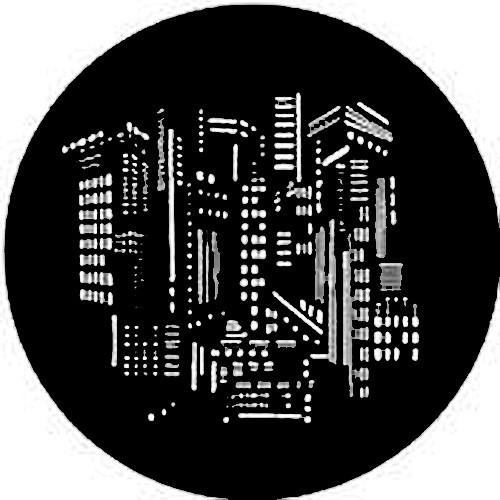 Rosco Standard Steel Gobo #7825 - Montage