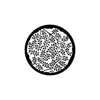 Rosco Standard Steel Gobo #7863 - Branching Leaves
