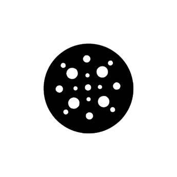 Rosco Standard Steel Gobo #7894 - Beam Splitter