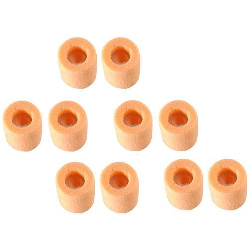 Shure PA752M Medium Orange Foam Sleeves for Shure E2 Earphones