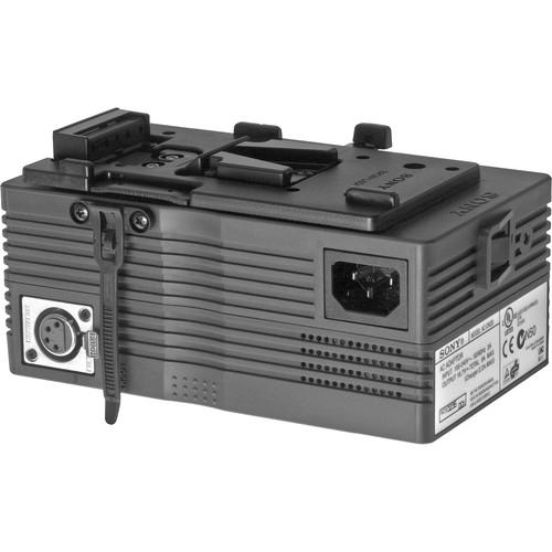 Sony AC-DN2B AC Power Supply and Battery Charger for V-Mount Equipment, includes 4-Pin XLR Connector