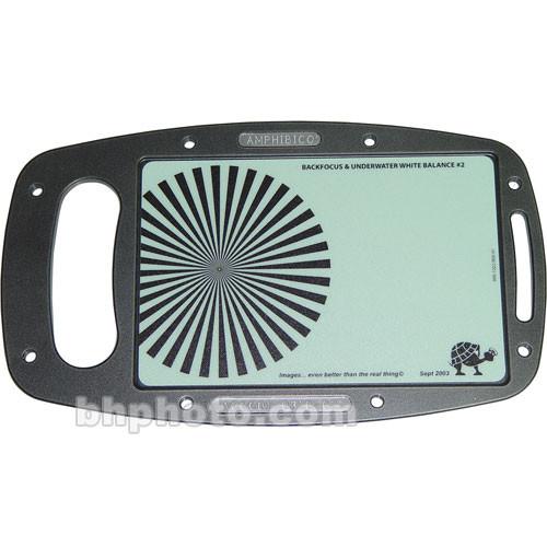 Amphibico Aluminum White Balance & Color Chart - 7 x 11"