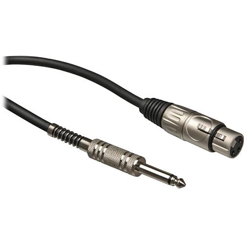 Audio-Technica AT-8311 1 4" T S Male to 3-pin XLR Female Microphone Cable - 25