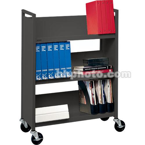 Bretford Mobile Utility Truck with 3 Slanted Shelves - Anthracite