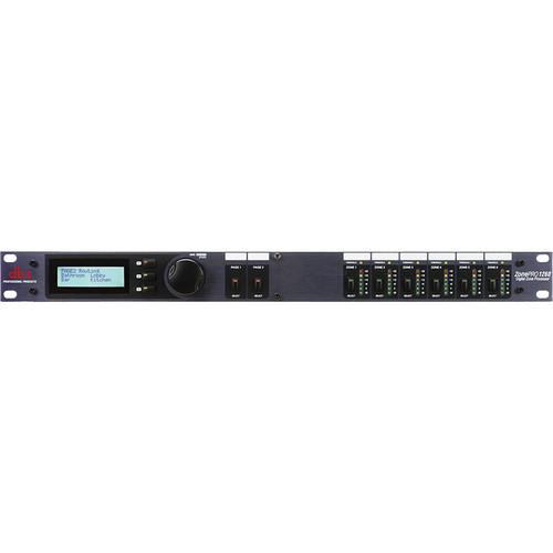 dbx ZonePRO 1260 - 12-Input 6-Output Digital Zone Processor with Front-Panel Control