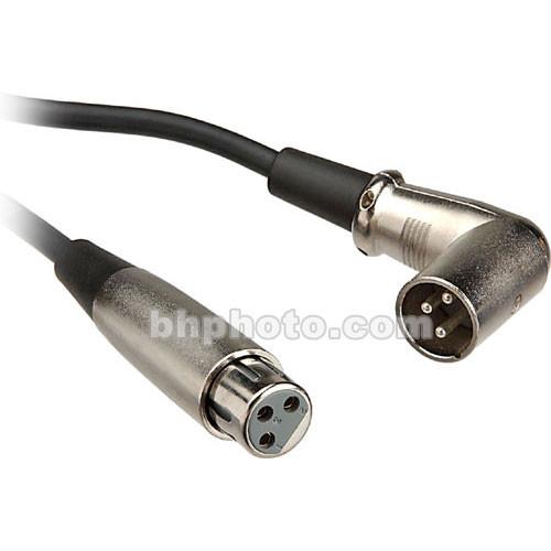 Hosa Technology 3-Pin XLR Female to XLR Angled Male Balanced Interconnect Cable - 3
