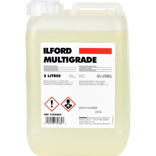 Ilford Multigrade Developer for Black & White Paper - 5 Liters